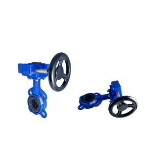 VALVULA MARIPOSA ACCIONAMIENTO REDUCTOR CLAPETA INOX