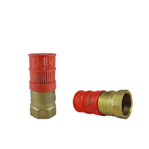 VALVULA PIE LATON ESTANDAR CON FILTRO