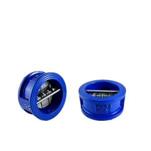 VALVULA RETENCION DOBLE PLATO INOX