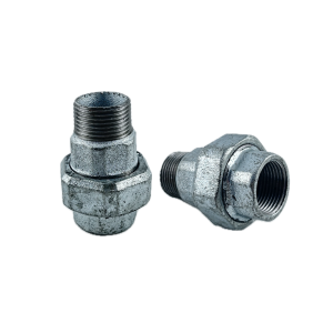 UNION TRES PIEZAS GALVANIZADO M H